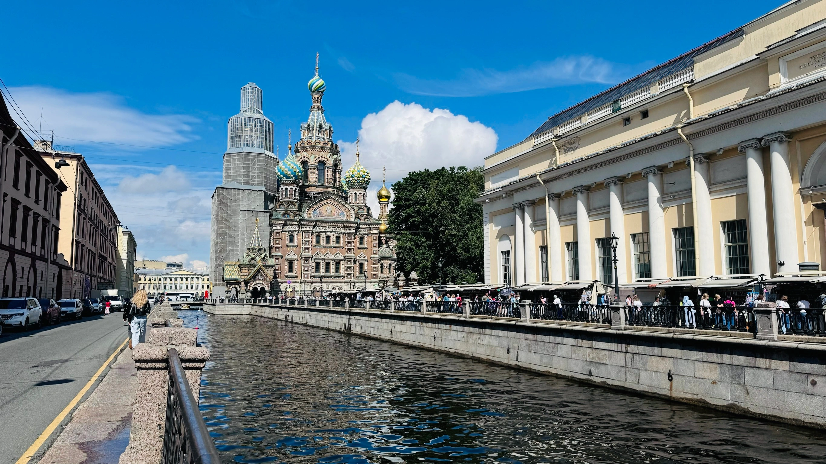 La Neva à Saint Petersbourg 